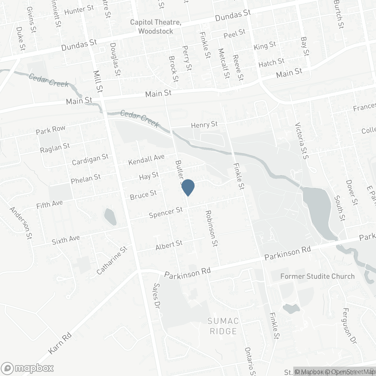 209 BUTLER Street, Woodstock, Ontario N4S 3A8